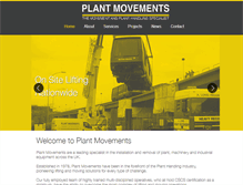 Tablet Screenshot of plantmovements.co.uk